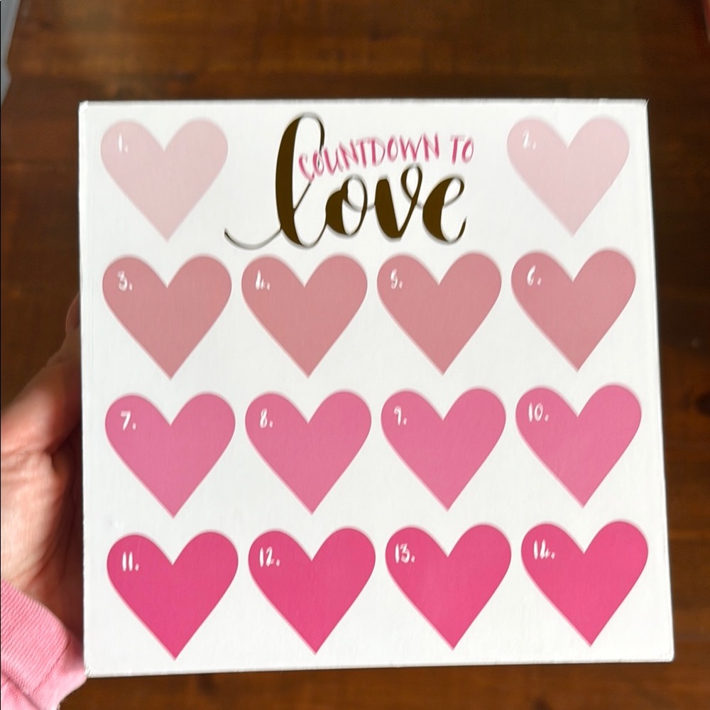 Countdown to Love Heart sign